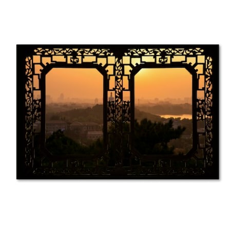 Philippe Hugonnard 'Sunset View' Canvas Art,22x32